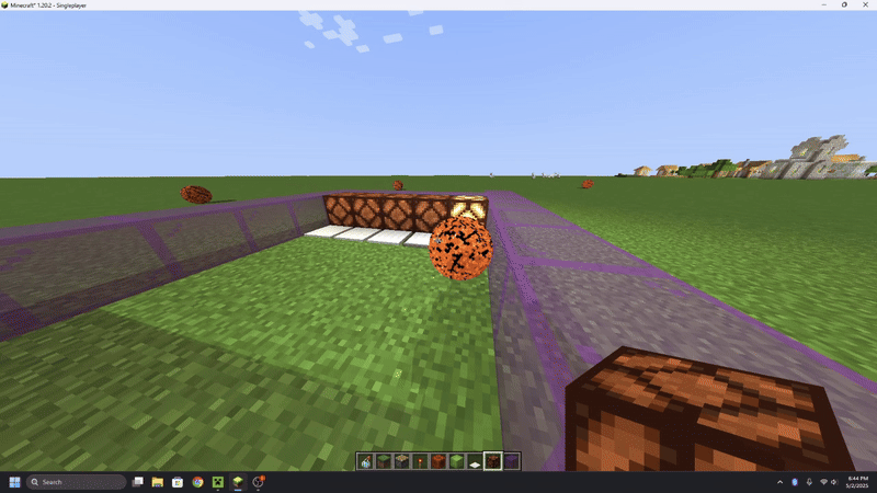 Spheres & Physics, but in Minecraft!